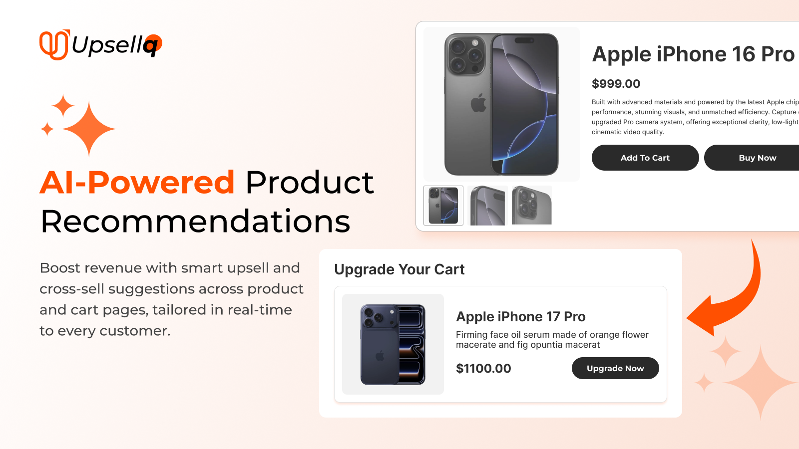 Introducing UpsellQ: AI-Powered Product Recommendations for Shopify